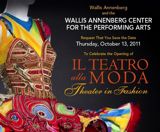 Il Teatro Alla Moda Annenberg Exhibit