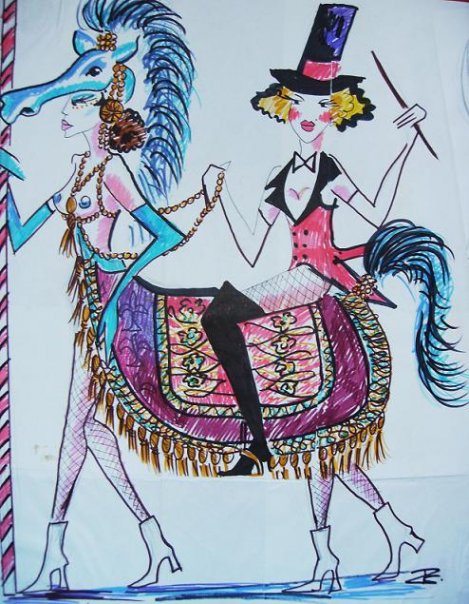 Moulin Rouge Revue Déja Vue Parádi gabriella jelmez