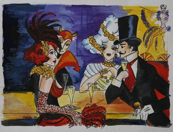 Moulin Rouge Revue Déja Vue Parádi gabriella jelmez