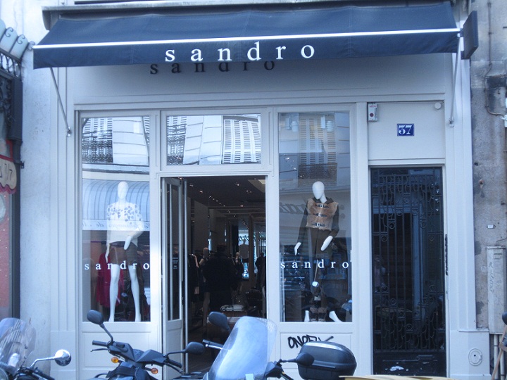 sandro ines de la fressange párizsi sikk