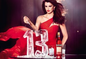 Campari 2013 naptár Penelopé Cruz főszereplésével