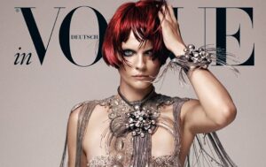 Swarovski naptárat készített a német Vogue