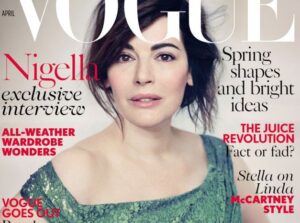 Vogue címlaplány lett az 54 éves Nigella Lawson