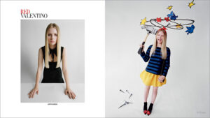 Lottie Moss-t feltúrbózták a Red Valentino kampányában