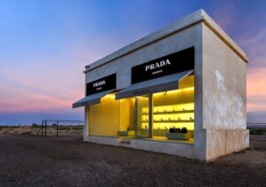 Prada Marfa -üzlet a semmi közepén