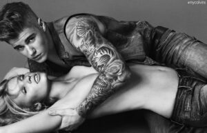 Lara Stone férje így reagált a Justin Bieber-es reklámra