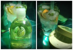 Virgin Mojito a The Body Shop mixereitől