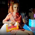 Clio Peppiat divathét London Fashion week