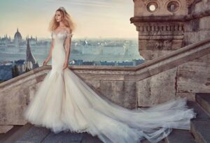 Budapesten fotózták Galia Lahav esküvői ruháit