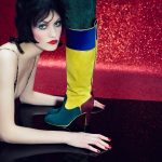 Christian Louboutin cipő glam rock David Bowie