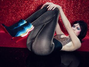 Christian Louboutin cipő glam rock David Bowie