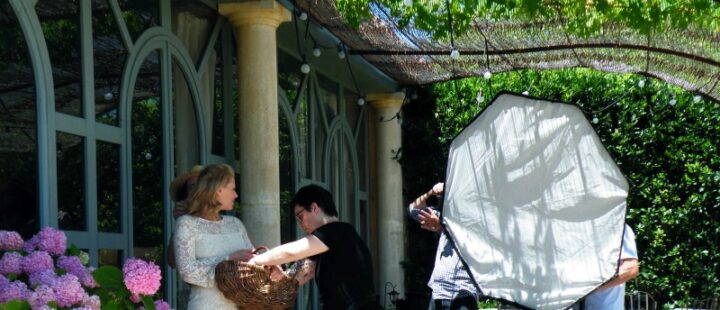 L'occitane kampány backstage Oroszlán Szonja parádi Gabriella stylist fotózás