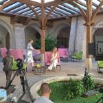 L'occitane kampány backstage Oroszlán Szonja parádi Gabriella stylist