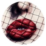 Fornasetti design női arc tányér