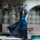 Michal Negrin fotózás Sarka Kata kék estélyi ruha