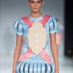 Ana ljubinkovic pasztell kollekció London Fashion week Budapest pasztell ruhák