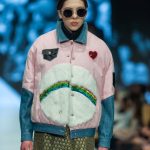 MANEZ francia divattervező divatrajz rózsaszín felső marie claire fashion days