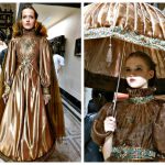 Fei fei Cicada london Fashion Week Pumpkin Paradise estélyi ruha
