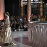 Fei fei Cicada london Fashion Week Pumpkin Paradise estélyi ruha divattervező
