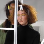 Peter Jensen backstage london fashion week