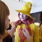 Peter Jensen London Fashion Week virágok divattervező