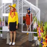 Peter Jensen London Fashion Week virágok divattervező