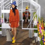 Peter Jensen London Fashion Week virágok divattervező