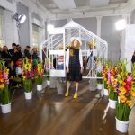 Peter Jensen London Fashion Week virágok divattervező