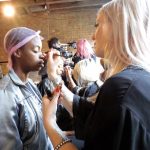Tata Naka London fashion week mac make up Cher Webb modellek