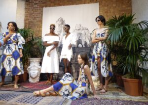 Tata Naka London fashion week mac make up Cher Webb