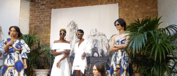 Tata Naka London fashion week mac make up Cher Webb