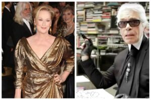 Meryl Streep Oscar ruha Lagerfeld
