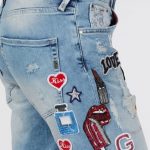 gas jeans flitteres farer
