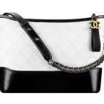 Coco Chanel Gabrielle táska fekete fehér