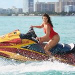 plus size fürdőruha baywatch piros egyrészes
