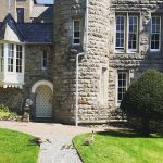 Chateau Rhianfa wales kacsák a kertben