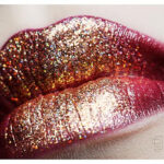 glitter csillám száj