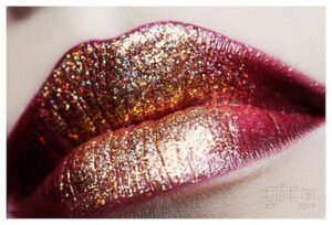 glitter csillám száj