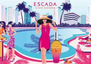 Escada új parfüm 219 nyár Miami blossom