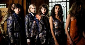 Malan Breton fw 2018 2019 Omega London Fashion week