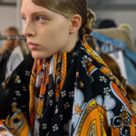 Richard Quinn London fashion Week Mac Cosmetics makeup backstage