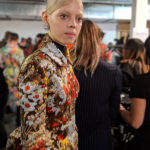 Richard Quinn London fashion Week Mac Cosmetics makeup backstage
