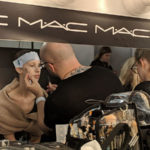 Richard Quinn London fashion Week Mac Cosmetics makeup backstage