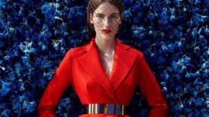 Dior red Bar coat how is it made