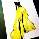 pepe munoz illusztráció divat Céline Dion táncos