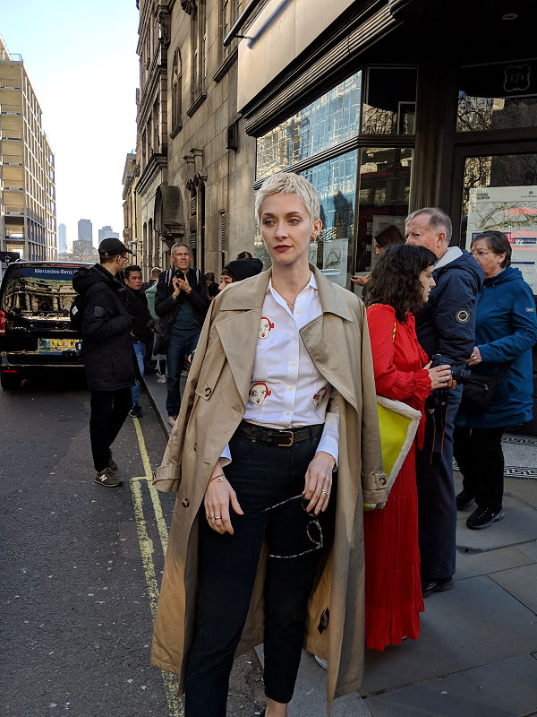 London Fashion Week divathét street style 2019