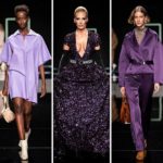 Budapest central European fashion week FW 2019/20 divathét lila ruha