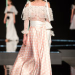 Budapest central European fashion week FW 2019/20 divathét Sentiments maxi ruha