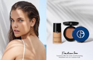 Giorgio Armani Italian Sun kollekcióját Palvin Barbi reklámozza