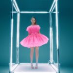 hm Giambattista Valli precollection collaboration pink mini dress